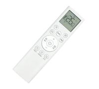 Telecomando AC con schermo LCD Impostazioni temperatura e modalità | Interfaccia di controllo IR, funzioni timer e dimmer dedicate, scopo di ricambio per telecomandi CA persi o danneggiati