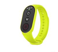 Telecomando ad anello per fotocamera DJI Action 6/5/4, per Insta360 e per Go Pro, otturatore remoto wireless per escursionismo, ciclismo, fotografia di sport all'aria aperta (verde)