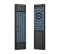 Telecomando Air Mouse retroilluminato a 7 colori Mini per Smart TV Box PC