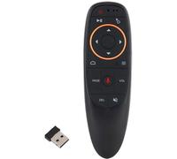 Telecomando Air Mouse, telecomando vocale, telecomando wireless RF 2.4G con giroscopio a 6 assi, apprendimento IR, USB Air
