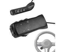 Telecomando Al Volante - 13x6x4 Cm 7 Tasti Pulsante Volante Universale Per Auto | Comandi Dello Sterzo Per Radio, Materiali Di Alta Qualità, Design A Bilanciere Per Auto
