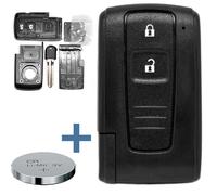 Telecomando alloggiamento chiave auto per Toyota Prius Corolla Verso + batteria