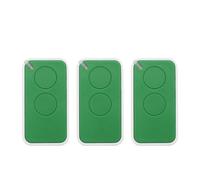 Telecomando apricancello, 1-10 Pezzi 433Mhz 433.92Mhz Rolling Code Telecomando Per Porta Del Garage,Trasmettitore remoto(Green-3pcs)