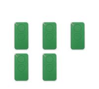 Telecomando apricancello, 1-10 Pezzi 433Mhz 433.92Mhz Rolling Code Telecomando Per Porta Del Garage,Trasmettitore remoto(Green-5pcs)