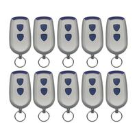 Telecomando apricancello, 10-1pcs In Acciaio Standard EA433 2KS 4KS T433-4 Micro Garage Remote Control 433.92MHz Codice Di Rotolamento,Trasmettitore remoto(10-pcs)