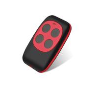 Telecomando apricancello, 433 MHz Copia Telecomando Apriporta Elettrico Per Garage RF Duplicatore Controller Wireless Clone Trasmettitore Codice Clonazione,Trasmettitore remoto(Red)