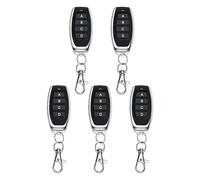 Telecomando Apricancello 433MHz 4CH EV1527 Switch Control Codice Di Apprendimento Trasmettitore RF Controller Wireless Per La Sveglia Della Porta Del Garage Per Casa Intelligente(5PCS)