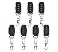 Telecomando Apricancello 433MHz 4CH EV1527 Switch Control Codice Di Apprendimento Trasmettitore RF Controller Wireless Per La Sveglia Della Porta Del Garage Per Casa Intelligente(7PCS)