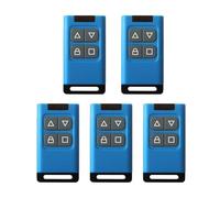 Telecomando Apricancello 433MHz Copia Clone Wireless Da 50 Metri Di Controllo Telecomandata Per Il Duplicatore Del Controller Apertura Della Porta Garage Elettrico(BLUE-5)