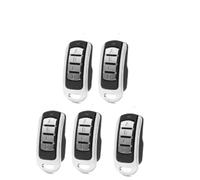 Telecomando Apricancello Chiave Porta Da Garage Multi- Frequenza Trasmettitore Di Copiatore 280-868MHz Codice Rotazione Replicatore Remoto 4-in-1 Universale(5pcs)