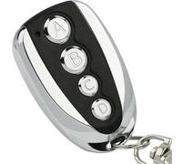 Telecomando Apricancello Duplicatore di telecomando a codice fisso da 433 MHz, apriporta for garage, trasmettitore elettrico for cancello auto, il più recente(ABCD)