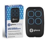 Telecomando Apricancello Easy Garage Auto Apprendente 4 Canali Frequenza 433.92