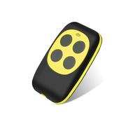 Telecomando apricancello, Garage Door RF Remote Control Duplicator 433MHz Code Grabber Clone Gate Key Fob Command Hand Transmitter 4 Buttons Waterproof,Trasmettitore remoto(Yellow)