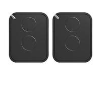Telecomando Apricancello Telecomando for porta da garage compatibile con codice variabile 433,92 MHz NICE ON2 ON4 ON2E ON4E FLO2R-S FLO4R-S(2pcs-2buttons)