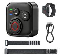 Telecomando Bluetooth per Insta360 X5/X4/X3/Ace Pro/Ace Pro 2/GO3S/GO3/GoPro/ONE R/RS/Hero 13/12/11/IOS/Android Smartphone, 50 m Portata 96h Ricarica Rapida con Cinturino da Polso