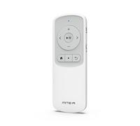 Telecomando Bluetooth per Kindle App, Boox, e-Reader, TikTok Scrolling, YouTube Shorts, bobine, video, musica, fotocamera, per iOS, iPad, iPhone, Android Galaxy Phone Tablet (bianco)