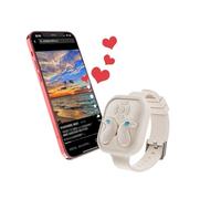Telecomando Bluetooth per TikTok Page Turner con cuffie invisibili con cinturino in silicone, senza fili, per dormire, senza fili, per dormire