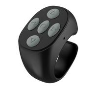Telecomando Bluetooth ricaricabile per la fotocamera dello smartphone: scorri i video, gira le pagine, regola il volume, compatibile con TikTok.