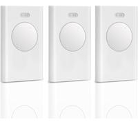 Telecomando Cancello 433,92 MHz, 3Pcs Telecomandi 2 Canali, Compatibile FAAC XT2 433 SLH LR, per Cancello e Garage, Bianco