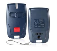 Telecomando Cancello per BFT Mitto 2, 433.92MHz Telecomando Cancello Universali 2 Canali Rolling Code per Porte Automatiche Compatibile con BFT Mitto 2, Ghibli, TRC1/TRC2/TRC4, Kleio, TR