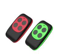 Telecomando Cancello Universale 433 MHz - 2 Pezzi - Autoapprendimento Codice Fisso - Batterie Incluse - Compatibile Solo con CancellI a Codice Fisso