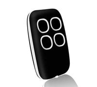 Telecomando Cancello Universali 4 in 1, Telecomando per Cancelli a Codice Fisso Universale 433 mhz - NO ROLLING CODE, Radiocomando Cancello programmabile, apricancello duplicatore programmabile Bianco