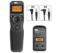 Telecomando Cavo di controllo Wireless con 2 Cavi di Collegamento E3/N3, Pixel TW-283 Senza Fili Scatto Remoto 2,4GHZ per Canon 5D Mark IV III 5DS 6D 7D 1300D 1200D 1100D 750D 650D