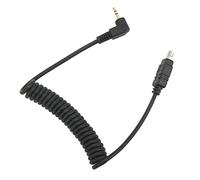 TELECOMANDO CAVO DI SCATTO OTTURATORE CAVO D7200 D7000 2.5MM N3 TRIGGER FOTOCAMERA BOBINA A SPIRALE PORTATILE