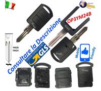 Telecomando CHIAVE OP3YM24B LAMA FISSA GUSCIO per OPEL Astra Vectra Corsa