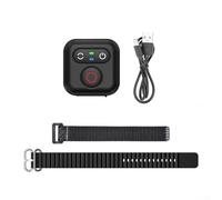 Telecomando compatibile con Bluetooth per action camera Insta360, otturatore wireless compatto in ABS con dimensioni di 3,7 cm, controller portatile nero per sport all'aria aperta e vlogging