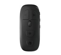 Telecomando compatibile con Bluetooth per cellulari, controller video selfie, sfogliatore di pagine con un solo tocco, regolazione della messa a fuoco o riattivazione dello schermo (Nero)