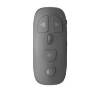 Telecomando compatibile con Bluetooth per cellulari, controller video selfie, sfogliatore di pagine con un solo tocco, regolazione della messa a fuoco o riattivazione dello schermo (Grigio)