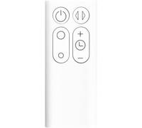 Telecomando compatibile con depuratore d'aria Dyson, AM07 AM06 AM08, bianco, infrarossi, nessuna programmazione necessaria, telecomando di ricambio compatibile con ventola Dyson