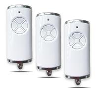 Telecomando compatibile per porta del garage, 868.3 BS MHz, compatibile con HSE-4-868-BS, HSE2-868-BS, HS4-868-BS, HS1-868-BS, HSS4-868-BS, HSP4-868-BS, telecomando bianco 3 pezzi