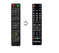 Telecomando Compatibile per Smart Tech LE-32P185A10
