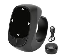 Telecomando con anello scorrevole Bluetooth per smartphone Tiktok | Custodia di ricarica come supporto per cellulare; Bluetooth Page Turner (non compatibile con dispositivi privi di BT)