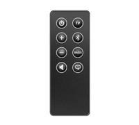 Telecomando con chip di aggiornamento per sistema audio TV, raggio di controllo esteso e materiale ABS di alta qualità per durata e praticità,