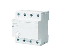 Telecomando con interruttore automatico da 1 pezzo, interruttore principale su guida DIN da 72 mm(80A)