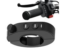 Telecomando con pulsante multimediale, telecomando wireless con pulsante per moto, ricambio stabile e girevole, sicuro e conveniente per gli appassionati di scooter, colleghi, amici