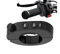 Telecomando con pulsante multimediale - Telecomando wireless per moto, controllo rotante sicuro e conveniente, ricambio stabile per moto, scooter, uso esterno, regalo per appassionati o colleghi