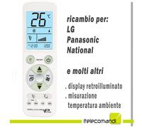 TELECOMANDO CONDIZIONATORE CLIMATIZZATORE LG Panasonic National