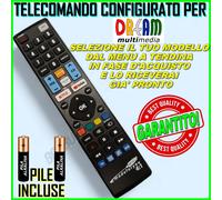 TELECOMANDO CONFIGURATO PER DREAMBOX SCEGLI IL TUO MODELLO LO RICEVERAI PRONTO