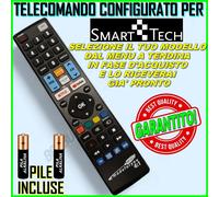 TELECOMANDO CONFIGURATO PER SMART TECH SCEGLI IL TUO MODELLO LO RICEVERAI PRONTO