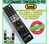 TELECOMANDO CONFIGURATO PER TREVI SCEGLI IL TUO MODELLO LO RICEVERAI PRONTO