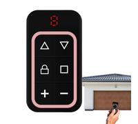Telecomando di Apertura della Porta del Garage | Telecomando 6 Pulsanti,Apriporta E Apri Cancelli Da Garage | per Casa, Appartamento, Veicolo, Ingresso, Proprietà, Sicurezza E
