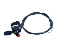 Telecomando di blocco a leva per Suntour per forcelle RockShox Mountain Bike in lega di alluminio ergonomico funzionamento pollice resistente alle intemperie 22,2 mm