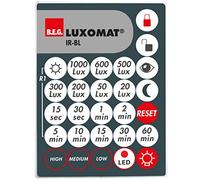 telecomando di programmazione - per rilevatore bl2, bl4 e bl4-k/c - beg 93055