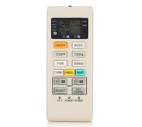 Telecomando di ricambio Daikin, universale, offre funzioni di controllo di base, prestazioni affidabili, design bianco latte.