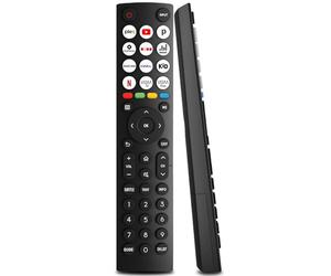 Telecomando di ricambio Hisense, telecomando universale per Smart TV Hisense VIDAA 4K UHD 40A4KV 32A4KV 43A4KV, sostituisce EN3G39 ERF3A80 EN2A30, 12 tasti di scelta rapida, nessuna configurazione