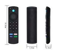 Telecomando di ricambio in materiale ABS, compatibile con il modello di TV LCD L5B83G P4C6EN, adatto per il telecomando vocale Bluetooth Fire TV Stick Lite Tagli UnicaABS